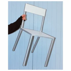 Chaise Alu Chair, Muller Van Severen | Blanc