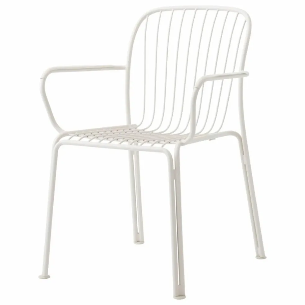 Chaise avec accoudoirs Thorvald SC95, Space Copenhagen | Ivoire