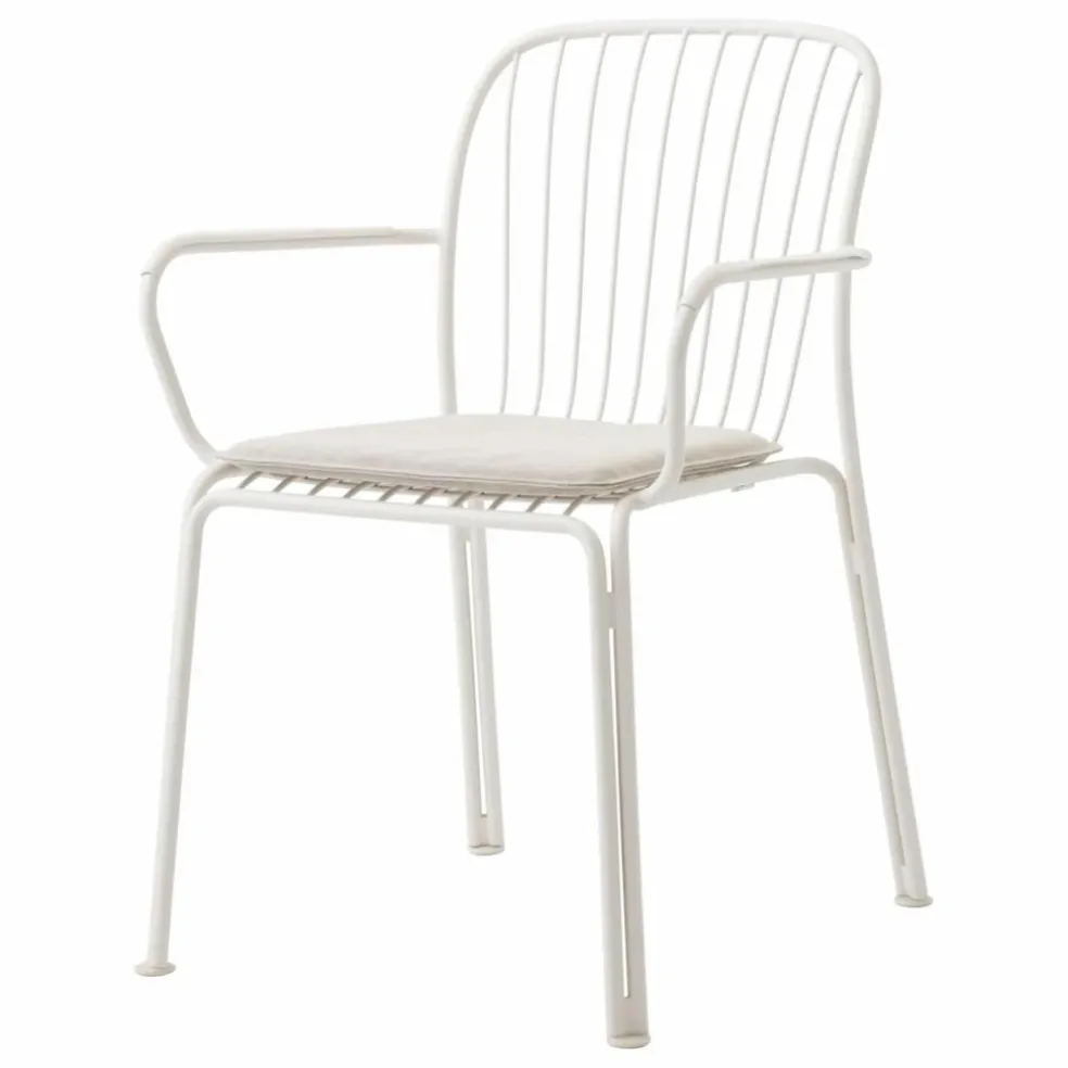 Chaise avec accoudoirs Thorvald SC95, Space Copenhagen | Ivoire