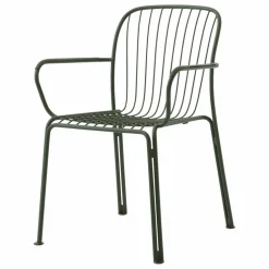 Chaise avec accoudoirs Thorvald SC95, Space Copenhagen | Vert foncé