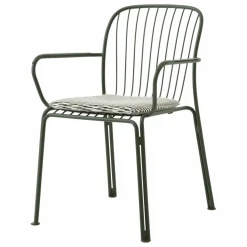 Chaise avec accoudoirs Thorvald SC95, Space Copenhagen | Vert foncé