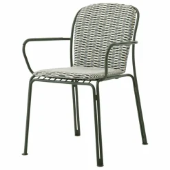 Chaise avec accoudoirs Thorvald SC95, Space Copenhagen | Vert foncé
