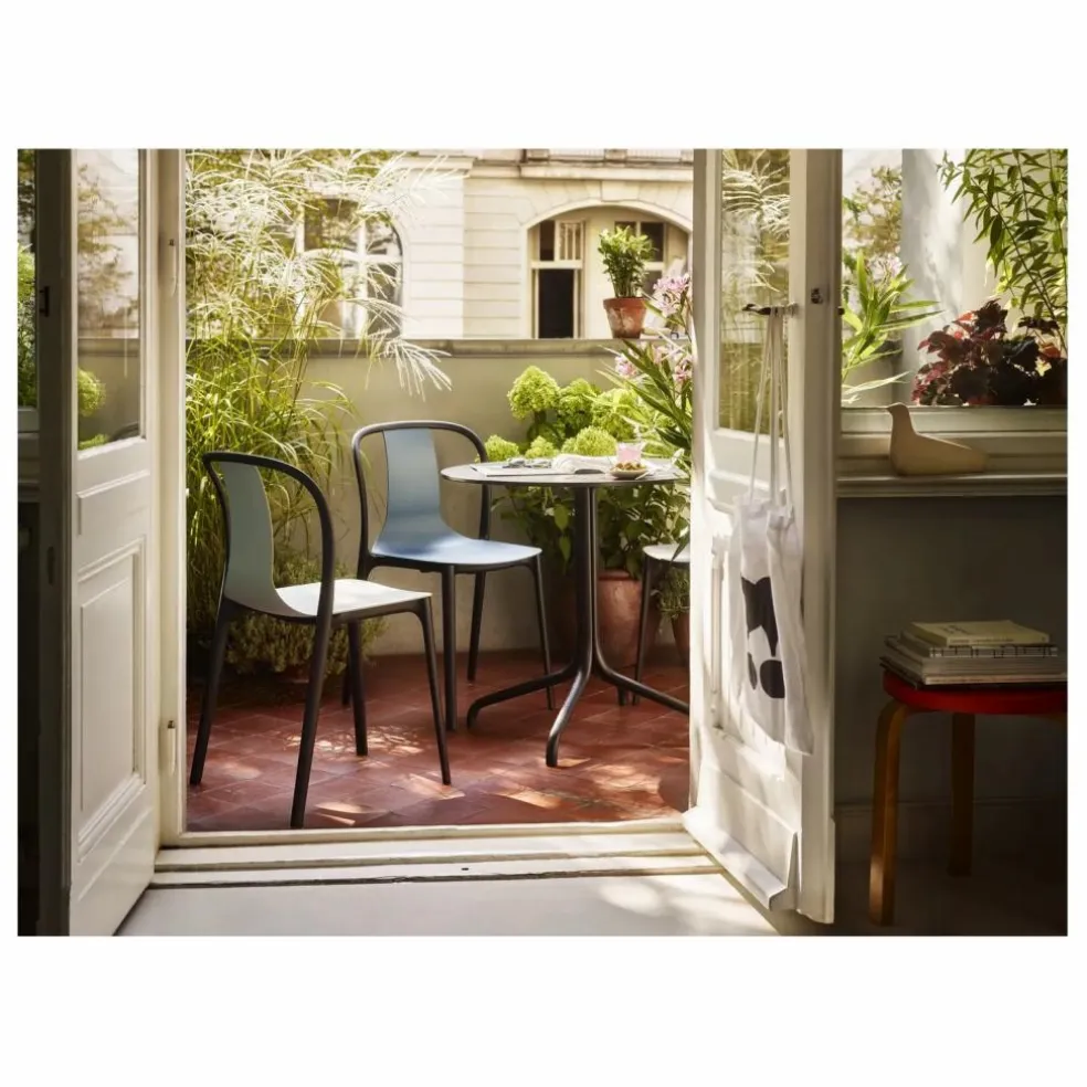 Chaise Bouroullec Belleville plastic | Bleu de mer