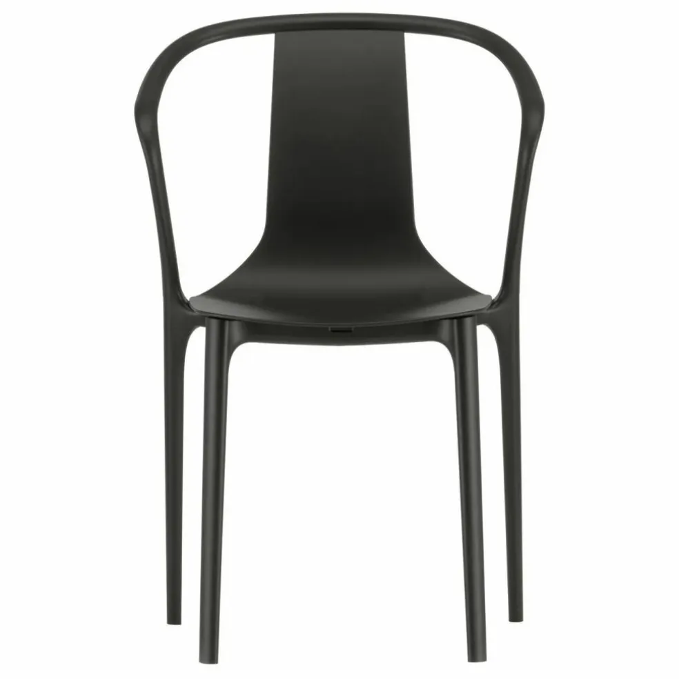 Chaise Bouroullec Belleville plastic | Noir foncé