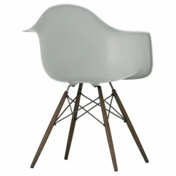 Chaise DAW - piétement érable - Charles & Ray Eames | Gris clair