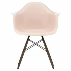 Chaise DAW - piétement érable - Charles & Ray Eames | Rose tendre