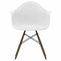 Chaise DAW - piétement érable - Charles & Ray Eames | Blanc