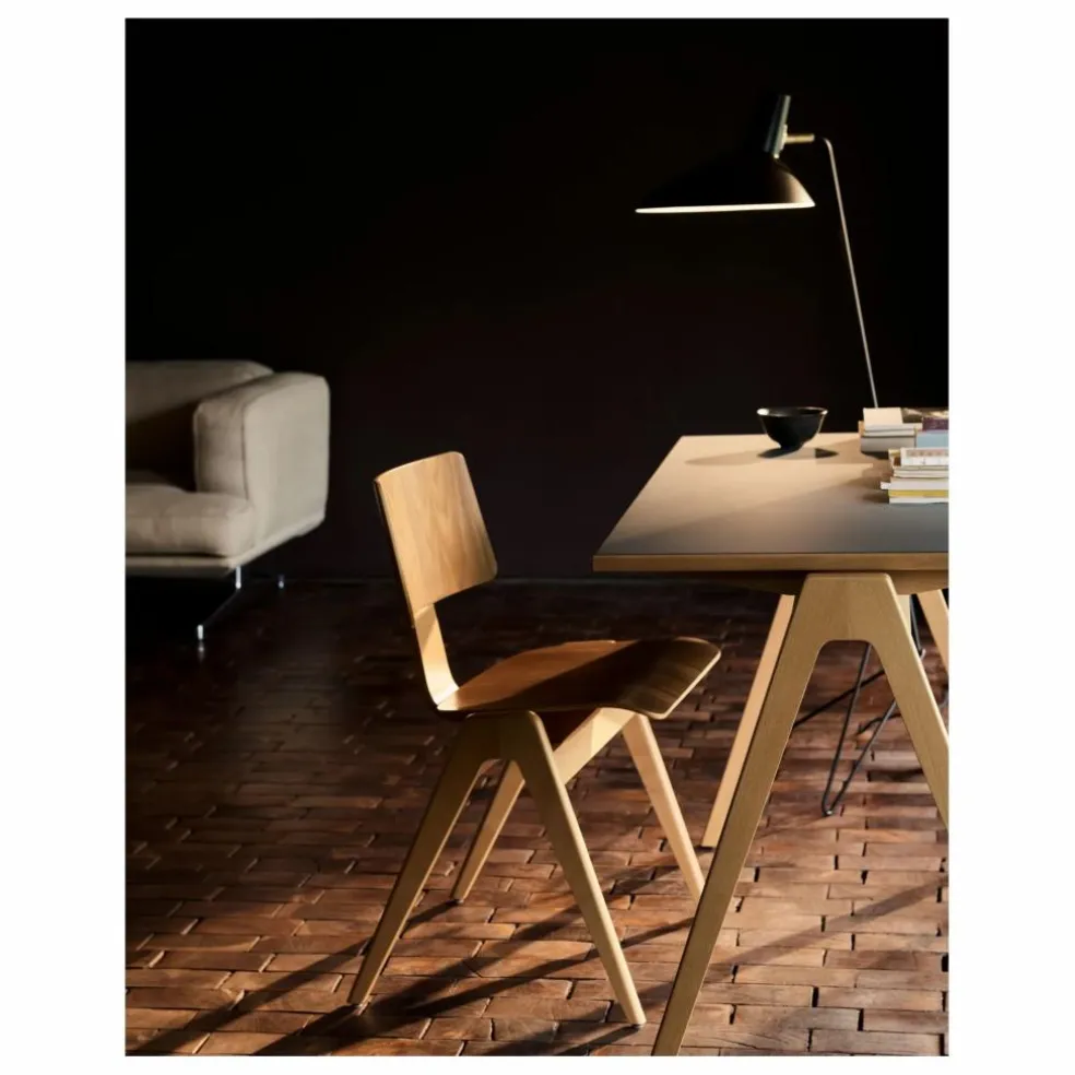 Chaise Daystack RD1, Robin Day | Noyer