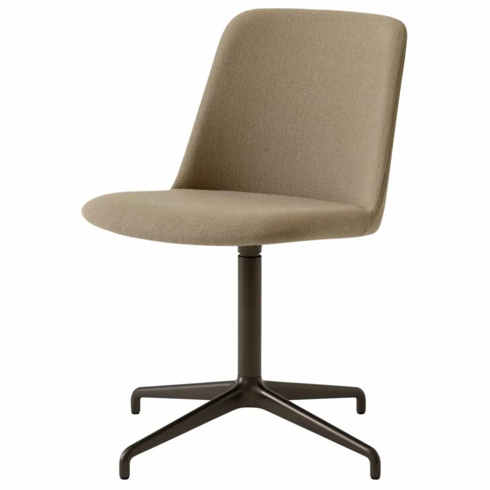 Chaise de bureau Rely AHW13 Swivel, piètement bronze | Bronze