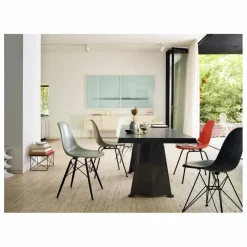 Chaise DSW Fiberglass - piètement en érable - Charles & Ray Eames | Eames Sea Foam Green