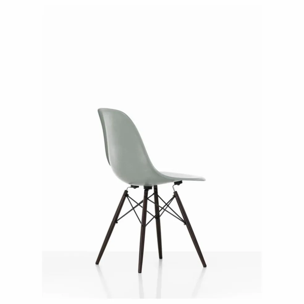 Chaise DSW Fiberglass - piètement en érable - Charles & Ray Eames | Eames Sea Foam Green