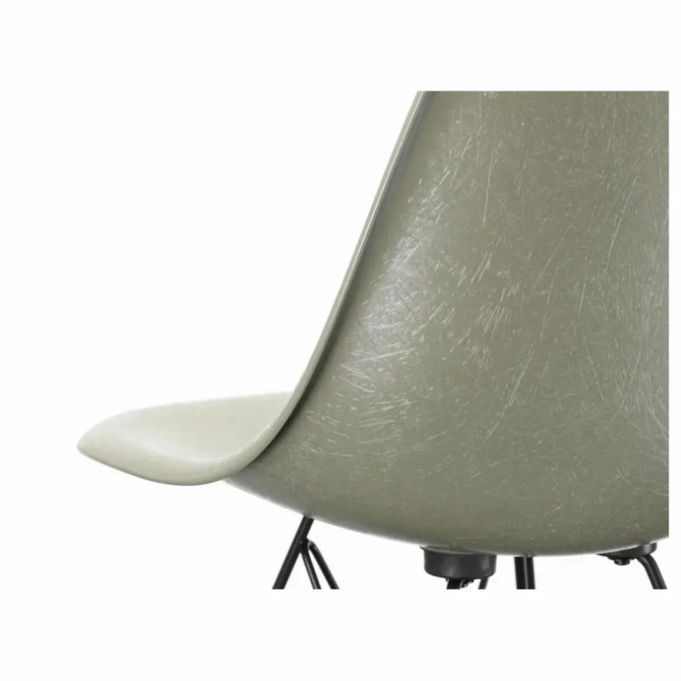 Chaise DSW Fiberglass - piètement en érable - Charles & Ray Eames | Eames Sea Foam Green