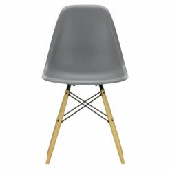 Chaise DSW plastic - piètement érable - Charles & Ray Eames | Granite