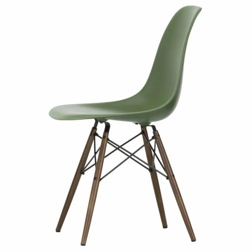 Chaise DSW plastic - piètement érable - Charles & Ray Eames | Forêt