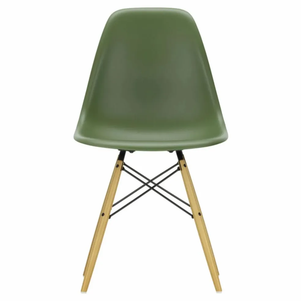 Chaise DSW plastic - piètement érable - Charles & Ray Eames | Forêt