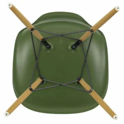 Chaise DSW plastic - piètement érable - Charles & Ray Eames | Forêt