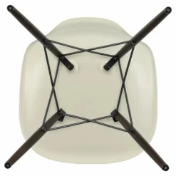 Chaise DSW plastic - piètement érable - Charles & Ray Eames | Gris galet