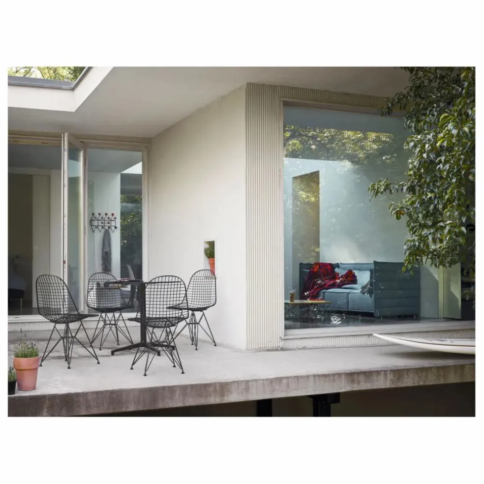 Chaise Eames wire DKR piètement epoxy | Basic Dark