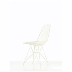 Chaise Eames wire DKR piétement époxy | Blanc