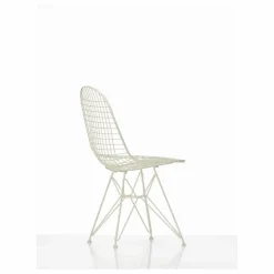 Chaise Eames wire DKR piétement époxy | Blanc