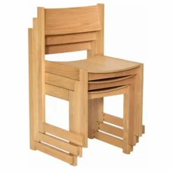 Chaise en chêne Forma