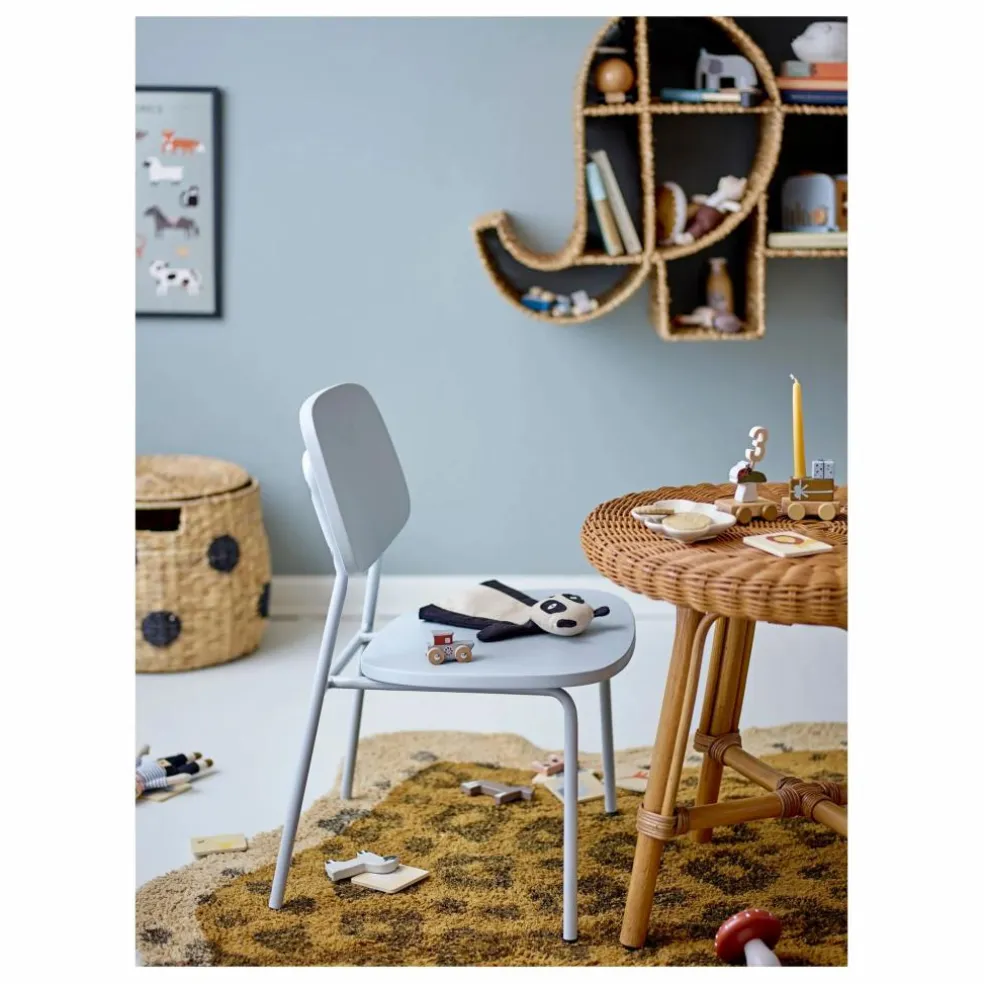 Chaise enfant Gugga | Bleu gris