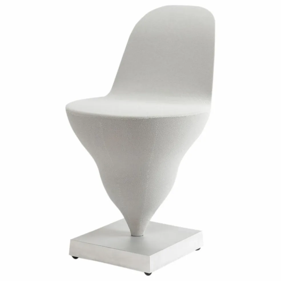 Chaise Gelato piètement brut- Jean-Baptiste Fastrez | Ecru