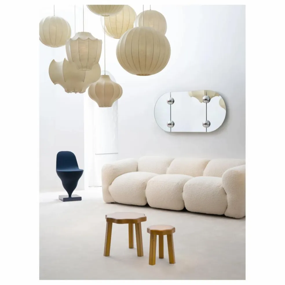 Chaise Gelato piètement marine - Jean-Baptiste Fastrez | Bleu nuit