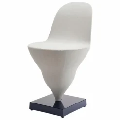 Chaise Gelato piètement marine - Jean-Baptiste Fastrez | Ecru