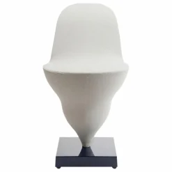 Chaise Gelato piètement marine - Jean-Baptiste Fastrez | Ecru