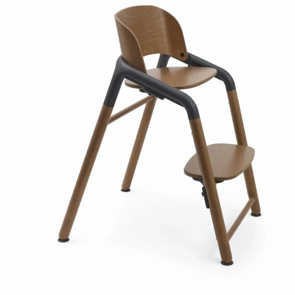 Chaise haute Bugaboo Giraffe | Bois foncé