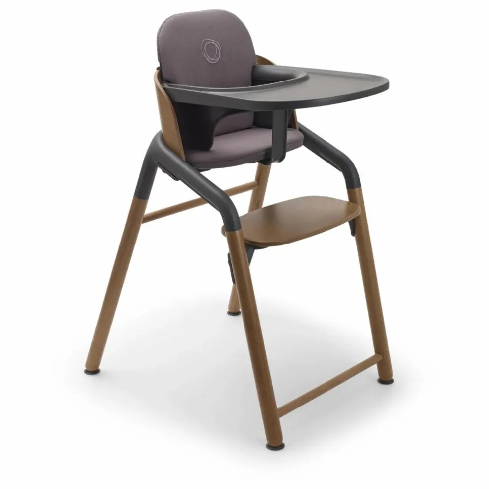 Chaise haute Bugaboo Giraffe | Bois foncé