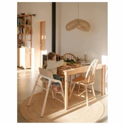 Chaise haute Bugaboo Giraffe | Bois clair