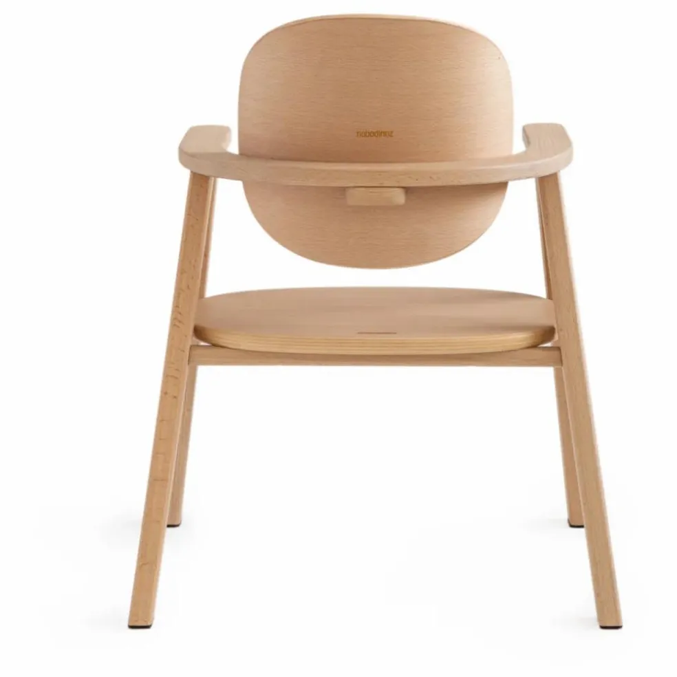 Chaise haute évolutive en bois massif Growing green