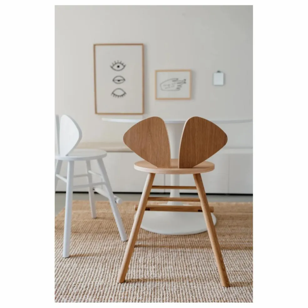 Chaise junior en chêne Souris | Chêne