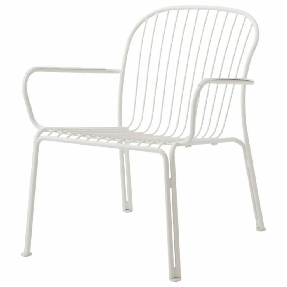 Chaise lounge avec accoudoirs Thorvald SC101, Space Copenhagen | Ivoire