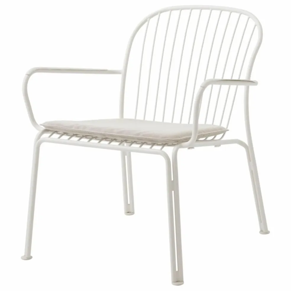 Chaise lounge avec accoudoirs Thorvald SC101, Space Copenhagen | Ivoire