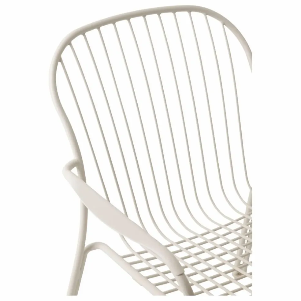 Chaise lounge avec accoudoirs Thorvald SC101, Space Copenhagen | Ivoire
