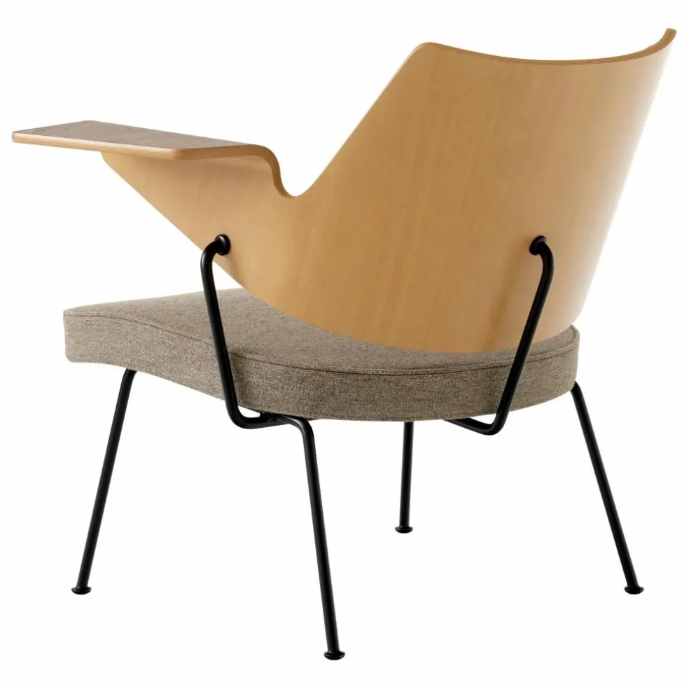 Chaise lounge RD8, Robin Day | Gris foncé
