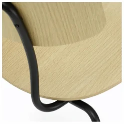 Chaise Moca - piètement noir - Jasper Morrison | Chêne