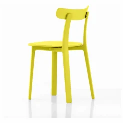 Chaise Morrisson All plastic | Bouton d'or