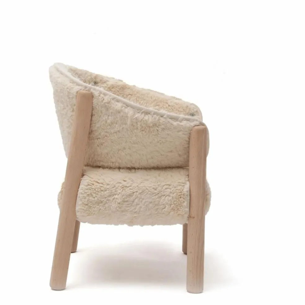 Chaise pour enfant Saba | Ecru