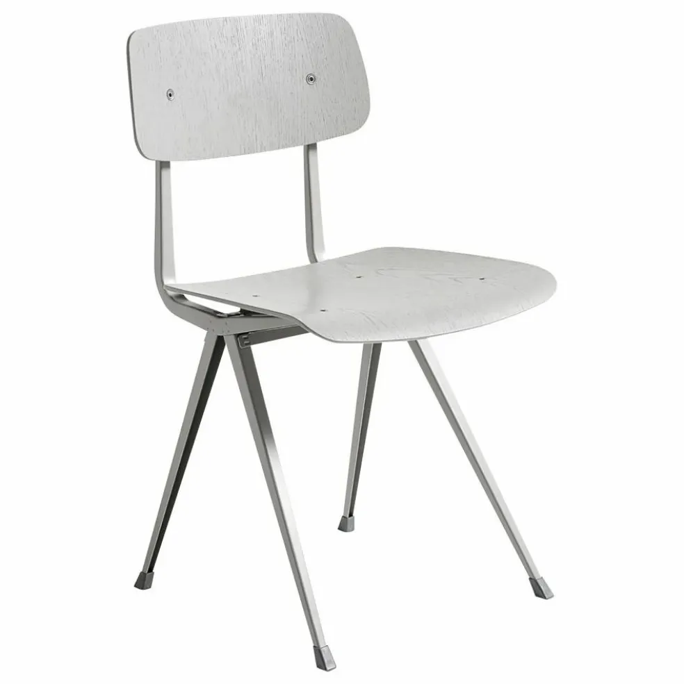 Chaise Result en chêne teinté - Réedition Friso Kramer & Wim Rietveld | Beige