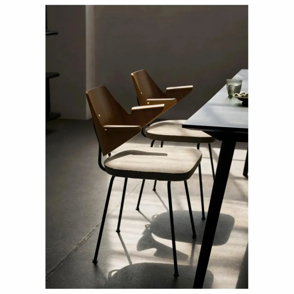 Chaise RFH RD7, Robin Day | Gris foncé