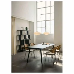 Chaise RFH RD7, Robin Day | Gris clair