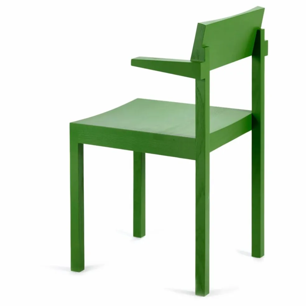 Chaise Silent avec accoudoirs - Big Game | Vert