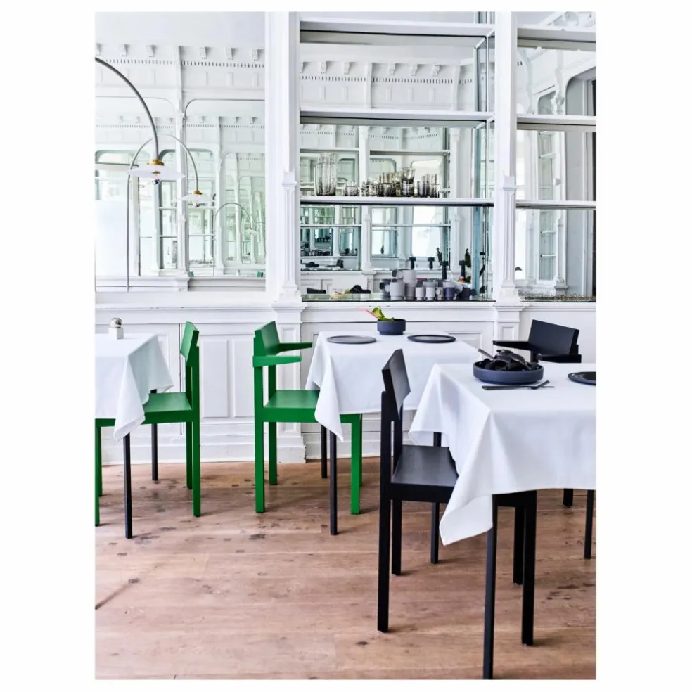 Chaise Silent avec accoudoirs - Big Game | Vert