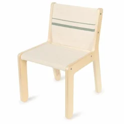 Chaise Sillita en bouleau déhoussable | Bleu pâle