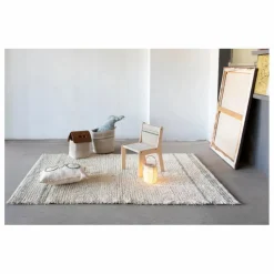 Chaise Sillita en bouleau déhoussable | Bleu pâle