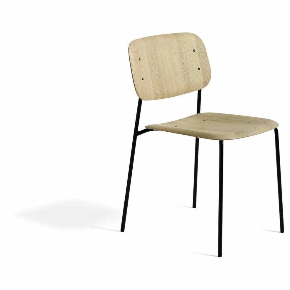 Chaise Soft edge en bois | Bois clair